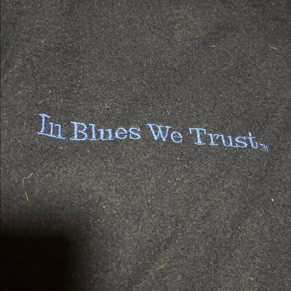 Blue and Gray house of blues Varsity Jacket - Picture 3 of 8